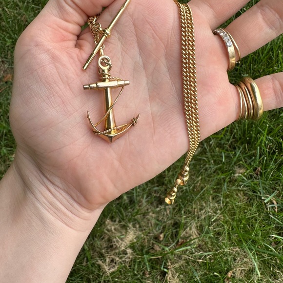 EXTREMELY RARE ESTATE 18k ANTIQUE DOUBLE ALBERT CURB WATCH CHAIN FROM BIRMINGHAM - Picture 10 of 11